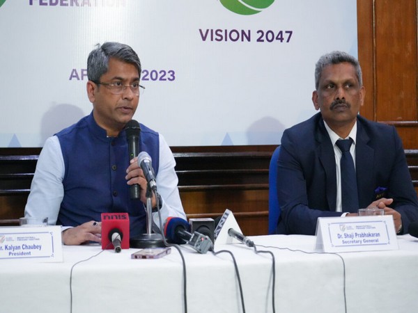 AIFF President Kalyan Chaubey and Shaji Prabhakaran (Photo: AIFF Media)