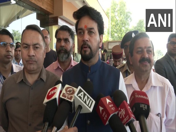 Union Minister Anurag Thakur (Photo/ANI)