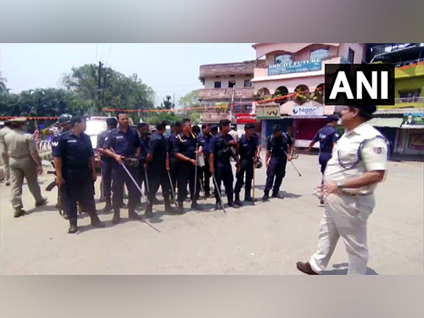 Visual of police in Sambalpur (File Photo/ANI)