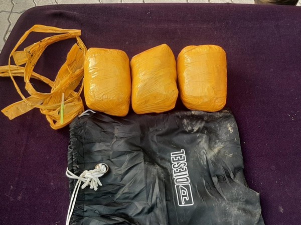 Packets recovered from the drone (Photo/ANI)