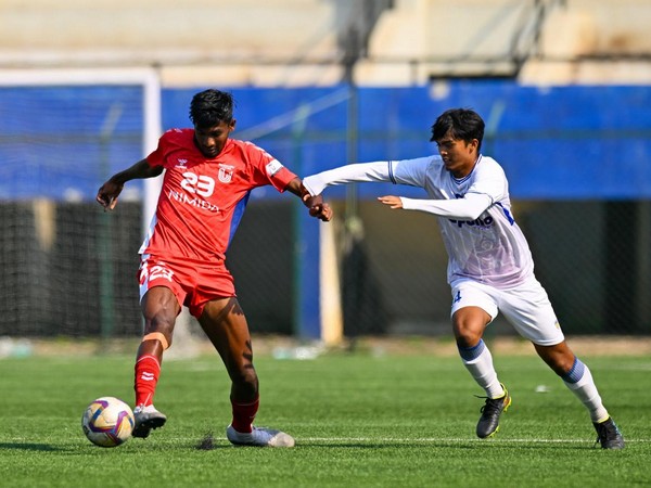 FC Bengaluru United's Irfan Yadwad in action during I-League Qualifiers (Image: AIFF)
