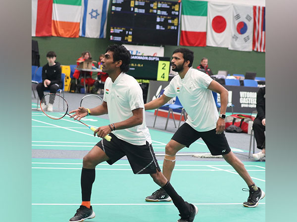 Pramod Bhagat and Sukant Kadam in action during Brazil Para-Badminton International (Image: PCI)