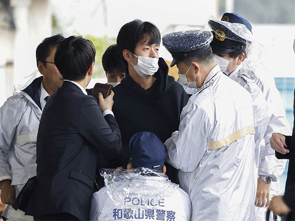 Man arrested after explosion in Japan's Wakayama city (Source: Reuters Pictures)