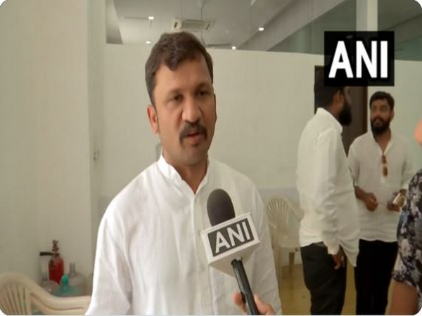 NCP leader Hari R in Mumbai (Photo/ANI) 