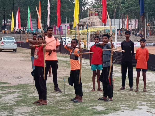 Athletes practising archery at the centre (Photo/ANI)
