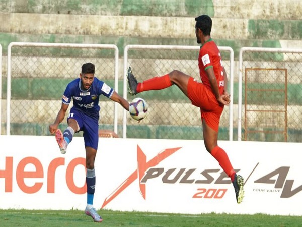 A visual from the match. (Photo- AIFF Media)