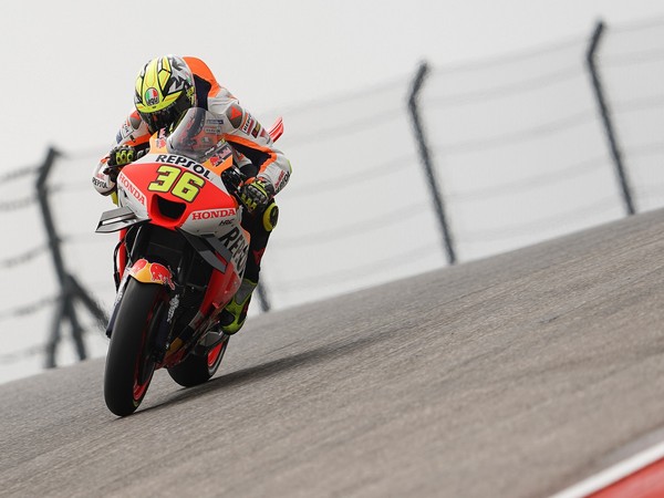 Honda Team rider Joan Mir in Americas GP (Image: Honda Team)