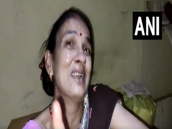 Asha Tiwari (mother of Lovelesh, one of the arrested shooters). (Photo/ANI)
