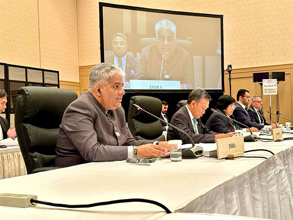 Union Minister Bhupender Yadav in Sapporo, Japan (Photo/Twitter)