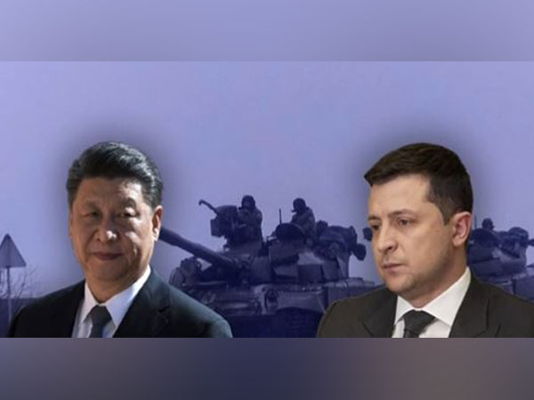 China's President Xi Jinping and Ukraine's President Volodymyr Zelenskyy. (Photo Credit - Twitter)