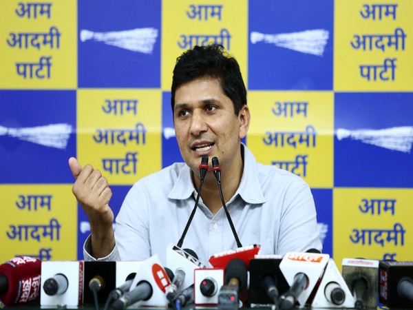 Delhi Cabinet minister Saurabh Bharadwaj (File Photo/ANI)