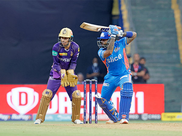 Suryakumar Yadav in action against KKR (Photo: IPL/ Twitter)