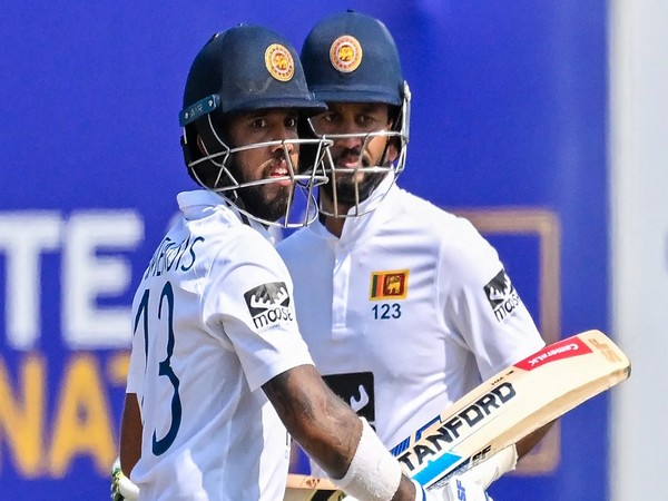 Dimuth Karunaratne and Kusal Mendis posted centuries to help SL dominate. (Photo- ICC)