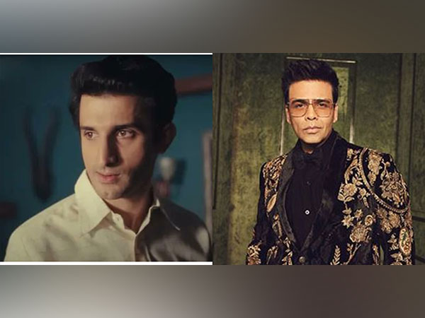 Still of Sidhant Gupta from Jubilee, Karan Johar (Image Source: Twitter, Instagram)