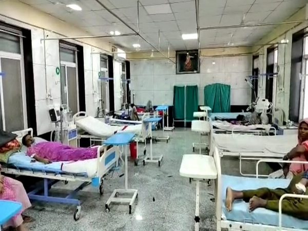 People undergoing treatment in hospital (Photo/ANI) 