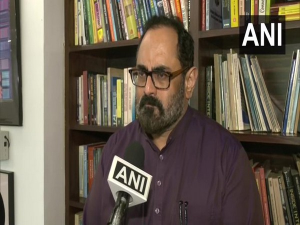 Union Minister of State Rajeev Chandrasekhar (File Photo/ ANI)