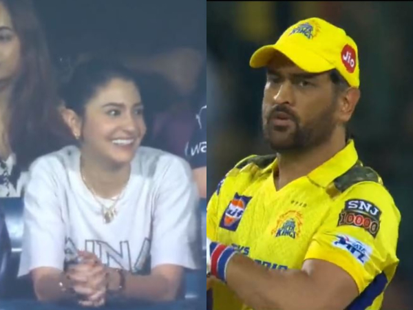 Anushka Sharma, MS Dhoni (Image source: Twitter)