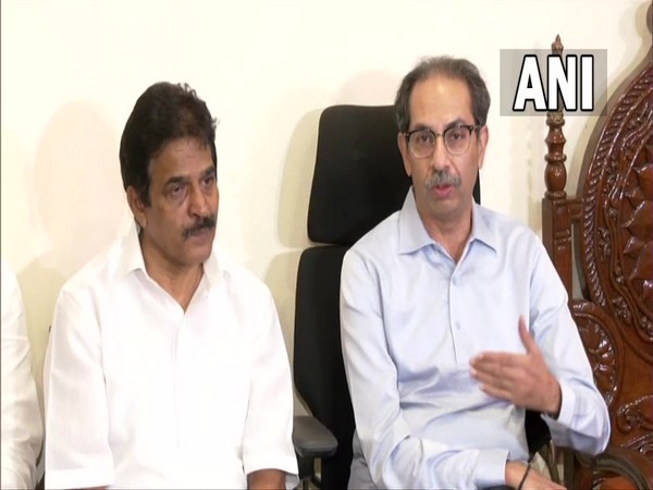 Congress leader KC Venugopal (left) and former Maharashtra CM Uddhav Thackeray (right) (Photo/ANI)
