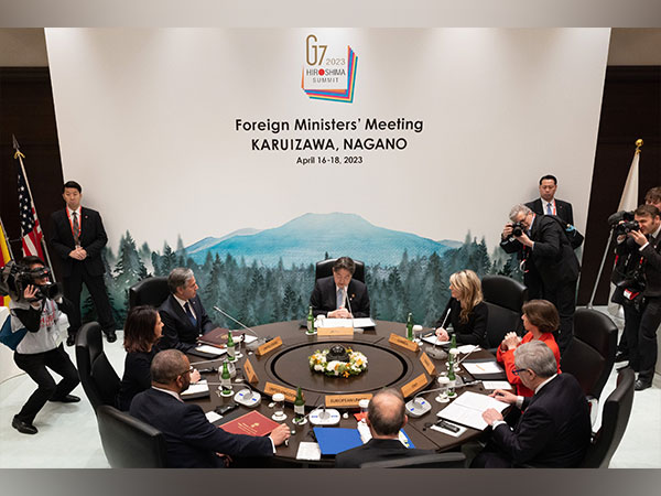 The G7 meeting in Japan. (Image Credit: Twitter/@SecBlinken)