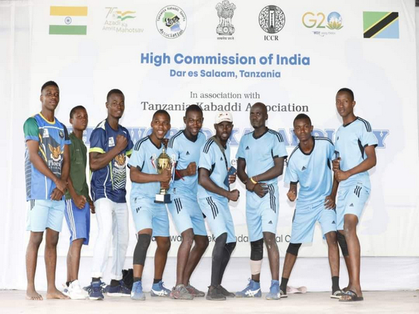 Tanzania Kabaddi team (Photo: Twitter/India in Tanzania) 