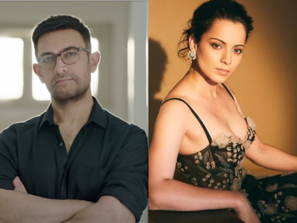Actors Aamir Khan and Kangana Ranaut (Image source: Instagram)