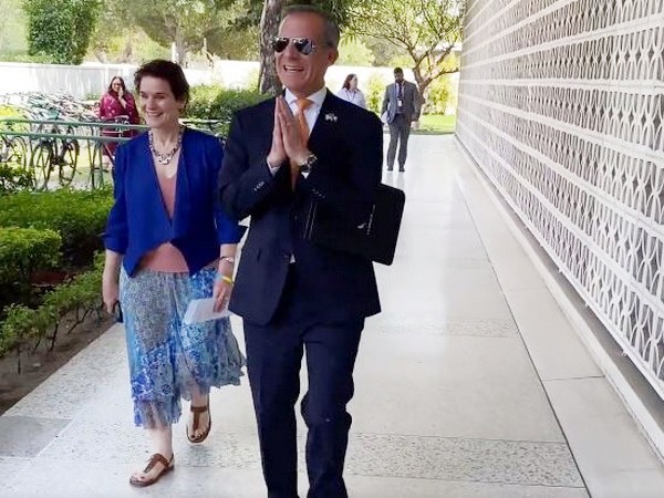 New US Ambassador to India, Eric Garcetti. (Photo Credit - Twitter)