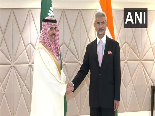 EAM Jaishankar with his Saudi Arabian counterpart Faisal bin Farhan Al-Saud (File image)