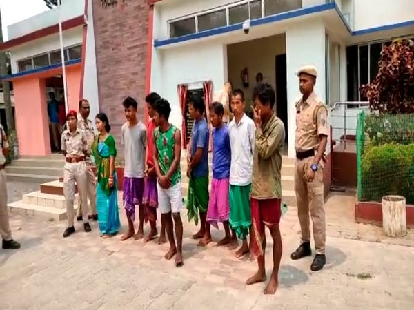 8 arrested for assaulting 4 villagers in Assam's Sonipat (Photo/ANI)
