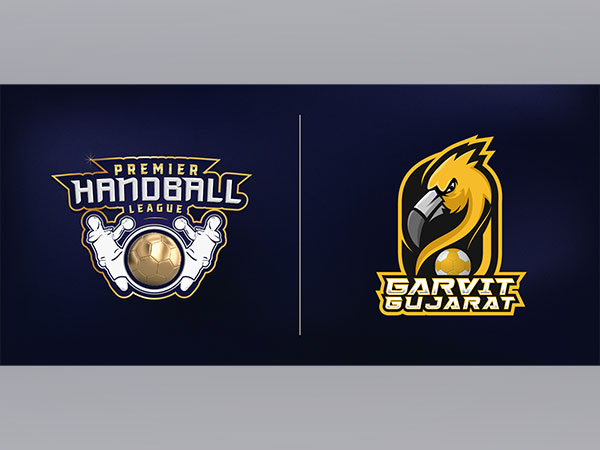 Premier Handball League and Garvit Gujarat logos