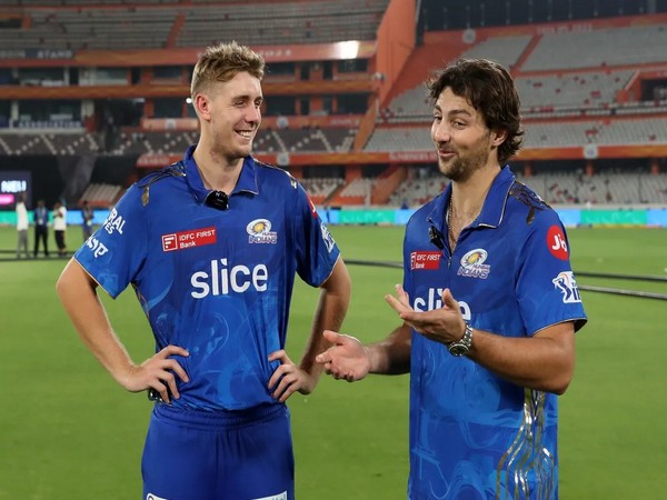  Cameron Green and Tim David (Image: IPL) 