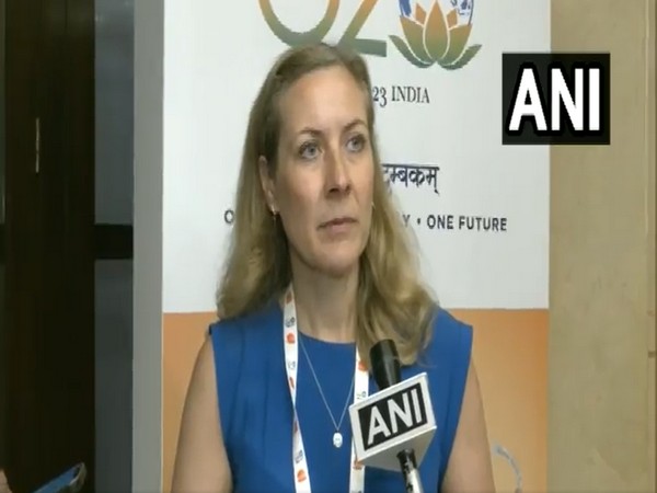 UNICEF's Senior Health Adviser And Chief Of The Digital Health and Information Systems Unit Karin Kallander. (Photo/ANI)