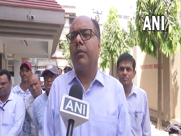 Dr Chandrashekhar Singh, DM, Patna (Photo/ANI)