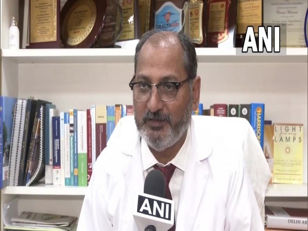 Dr Suresh Kumar, Medical Director, LNJP Hospital. (Photo/ANI)