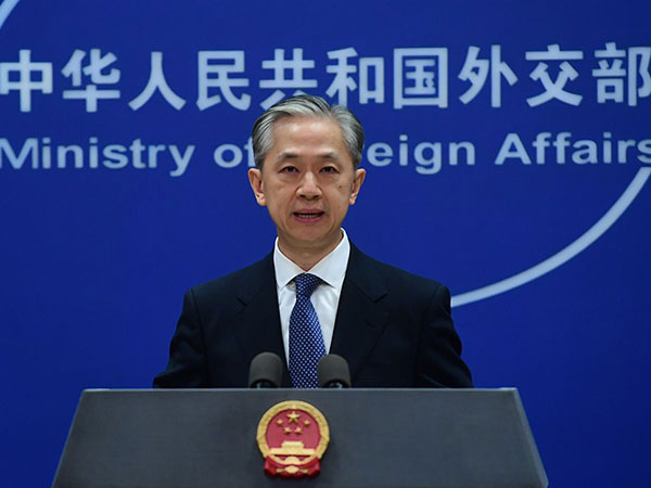 Chinese Foreign Ministry Spokesperson Wang Wenbin. (Photo: Twitter)
