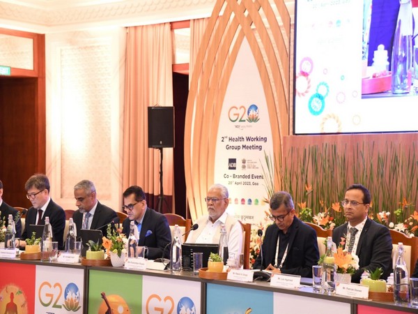 Union Minister Parshottam Rupala at 2nd G20 Health Working Group meeting (Photo/PIB press release)
