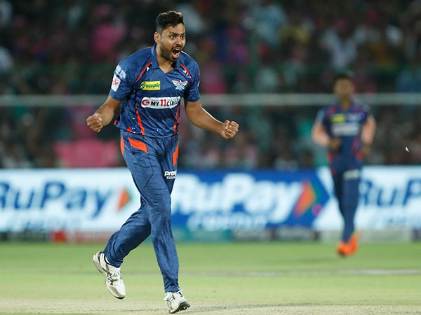 Lucknow Super Giants pacer Avesh Khan (Image: Twitter/IPL)