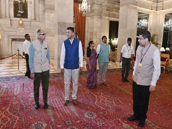 Foreign Secretary Vinay Kwatra inspects facilities at Rashtrapati Bhavan Cultural Centre. 