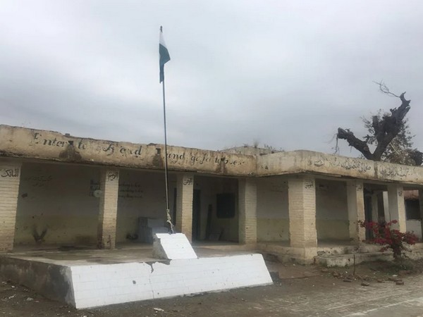 A damaged school in North Waziristan. (Photo Credit - Twitter)