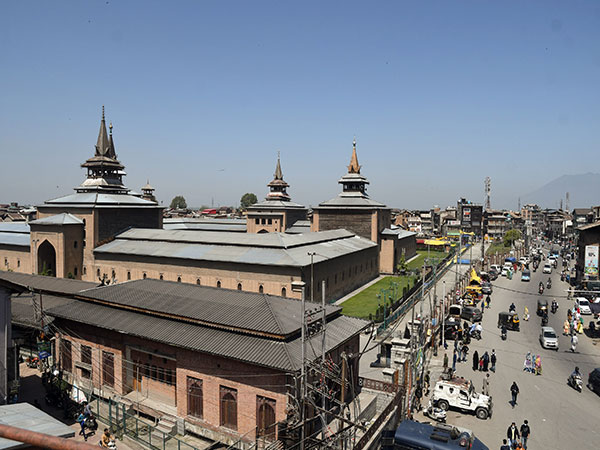 Jamia Masjid, Srinagar. (Photo/ANI)