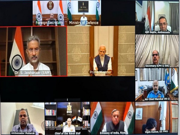PM Modi chairs meeting on situation in Sudan.