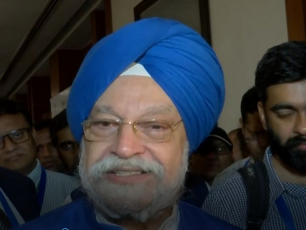 Minister of Petroleum and Natural Gas Hardeep Singh Puri (Photo/ANI)
