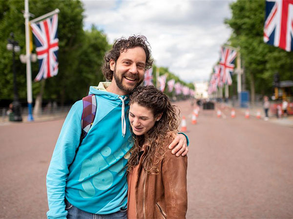 Dainelle Epstein, Jelle Freson (image source: Justgiving website)