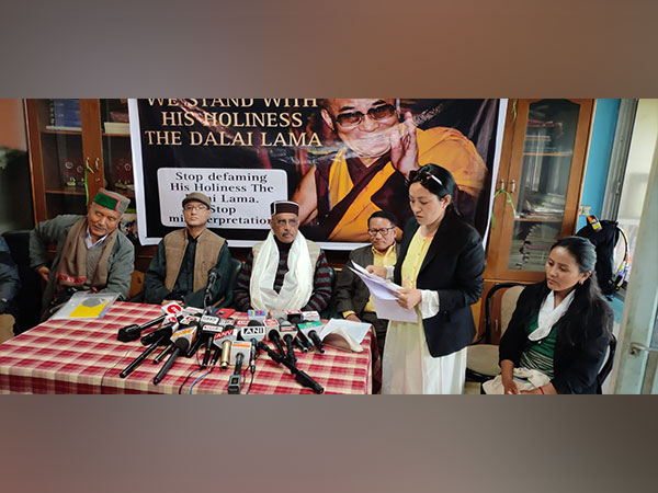 Tibetan and Himalayan Buddhist Associations Press conference. (Photo/ANI)