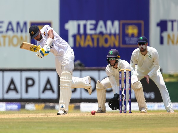 Kusal Mendis in action against Ireland during Galle Test (Image: Cricket Ireland)