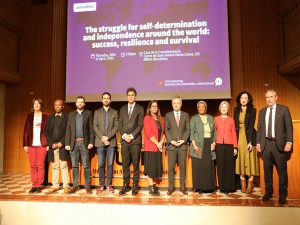 Assemblea Nacional Catalana organises international event (Image Credit: Twitter/@assemblea_int)