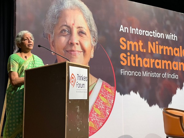 Union finance minister Nirmala Sitharaman (Image: Twitter/@nsitharamanoffc)