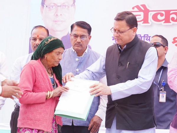 Uttarakhand CM Pushkar Singh Dhami (Photo/ANI)