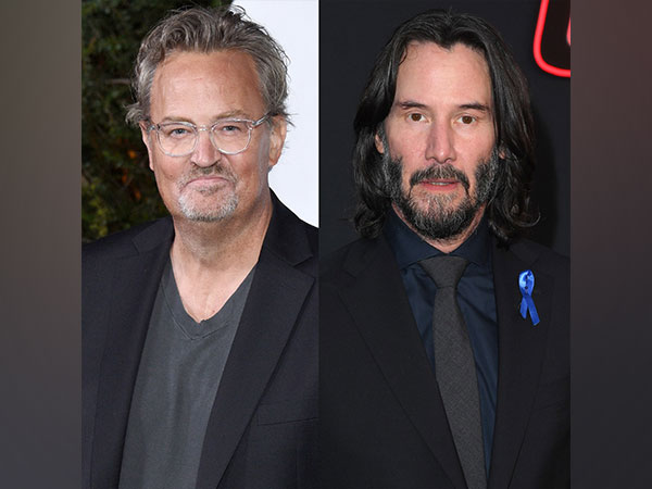 Matthew Perry and Keanu Reeves (Image source: Instagram)