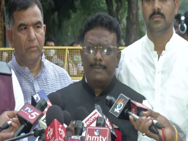 Telangana Congress spokesperson Dr Dasoju Sravan (Photo/ANI)