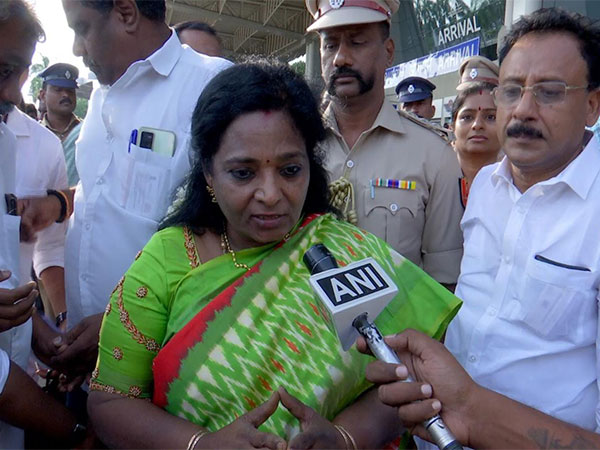 Telangana Governor Tamilisai Soundararajan (Photo/ANI)